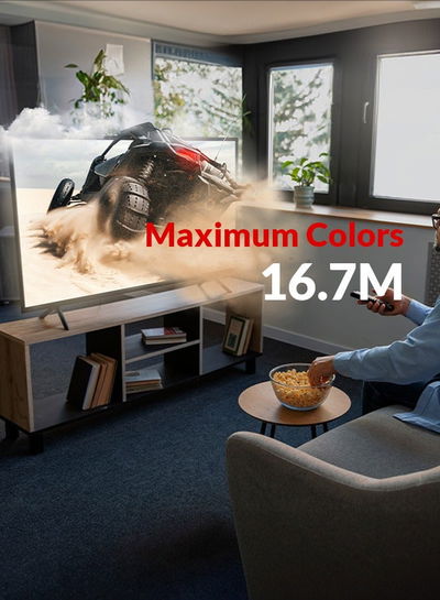 ARRQW RO-32LP 32-inch Frameless LED HD Standard TV with Wall Mount - Black product image 4