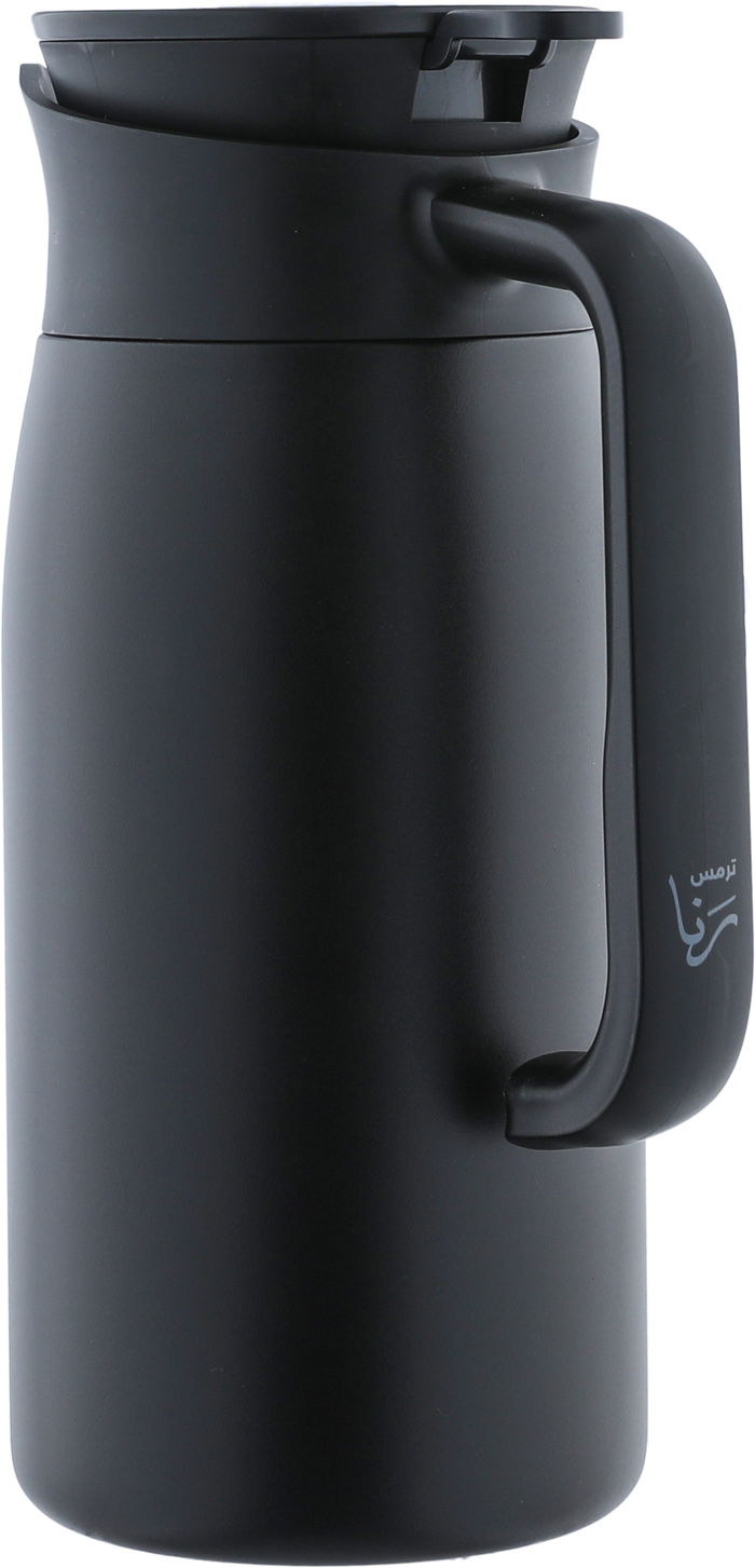 Rana Al Saif Gallery Thermos, 1.10 L, Steel Inner Container, Steel Outer Body, Touch Screen - Black product image 2
