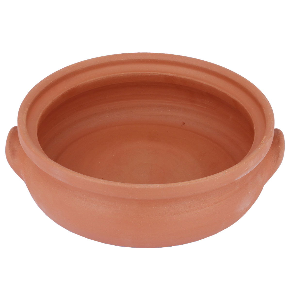 Elizi Pottery Tray with Lid, 28 x 28 x 9 cm, Medium Deep - Brown product image 2