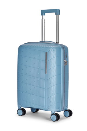 طقم شنط سفر بولي بروبيلين ليمرا، 3 مقاسات، 4 عجلات، بزاوية 360 درجة، LMA-PP507-3PCS - ازرق product image 2