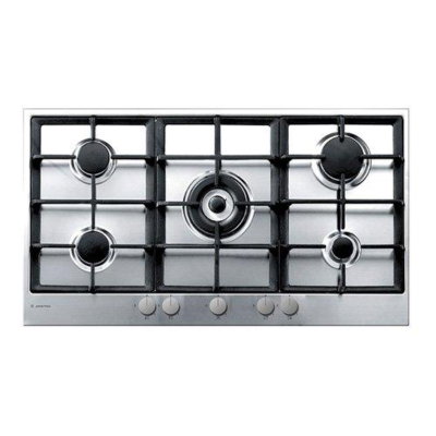 موقد غاز مدمج اريستون، 5 شعلات، 51×90.9 سم، PK951TGHSA - فضي product image 3