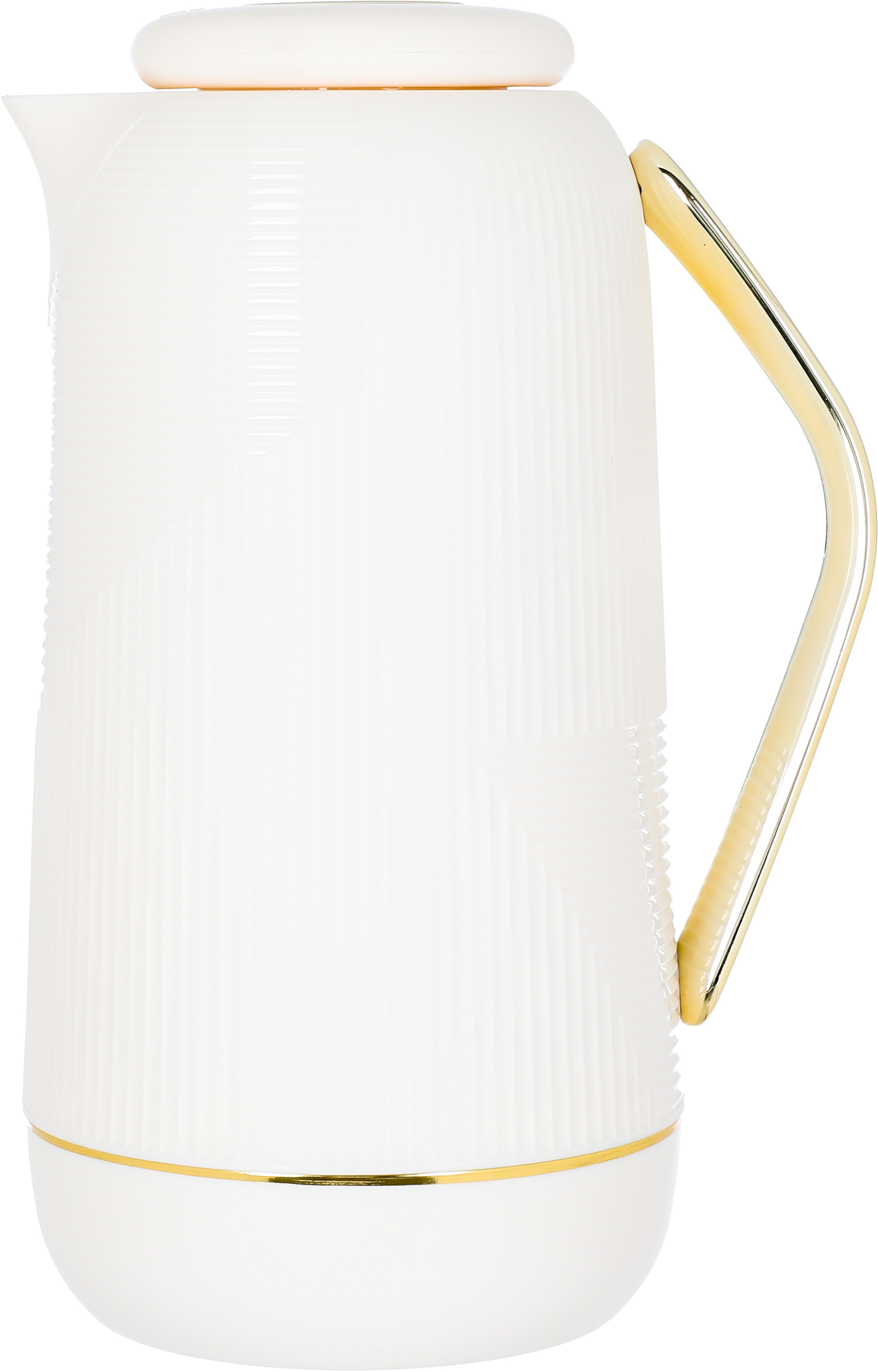 Glory Rawaa thermos, 1 liter, thermal glass inner container, plastic outer shell - white product image