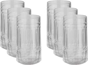 Al Saif Gallery Glass Set, 6 Pieces, Large Size - Clear product image