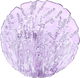 Al Saif Gallery glass serving plate, 28 cm, round - purple product image 2