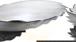 Al Saif Gallery Glass Dessert Dish, 15.5 X 15.5 X 5 Cm, With Wooden Base - Brown product image 3