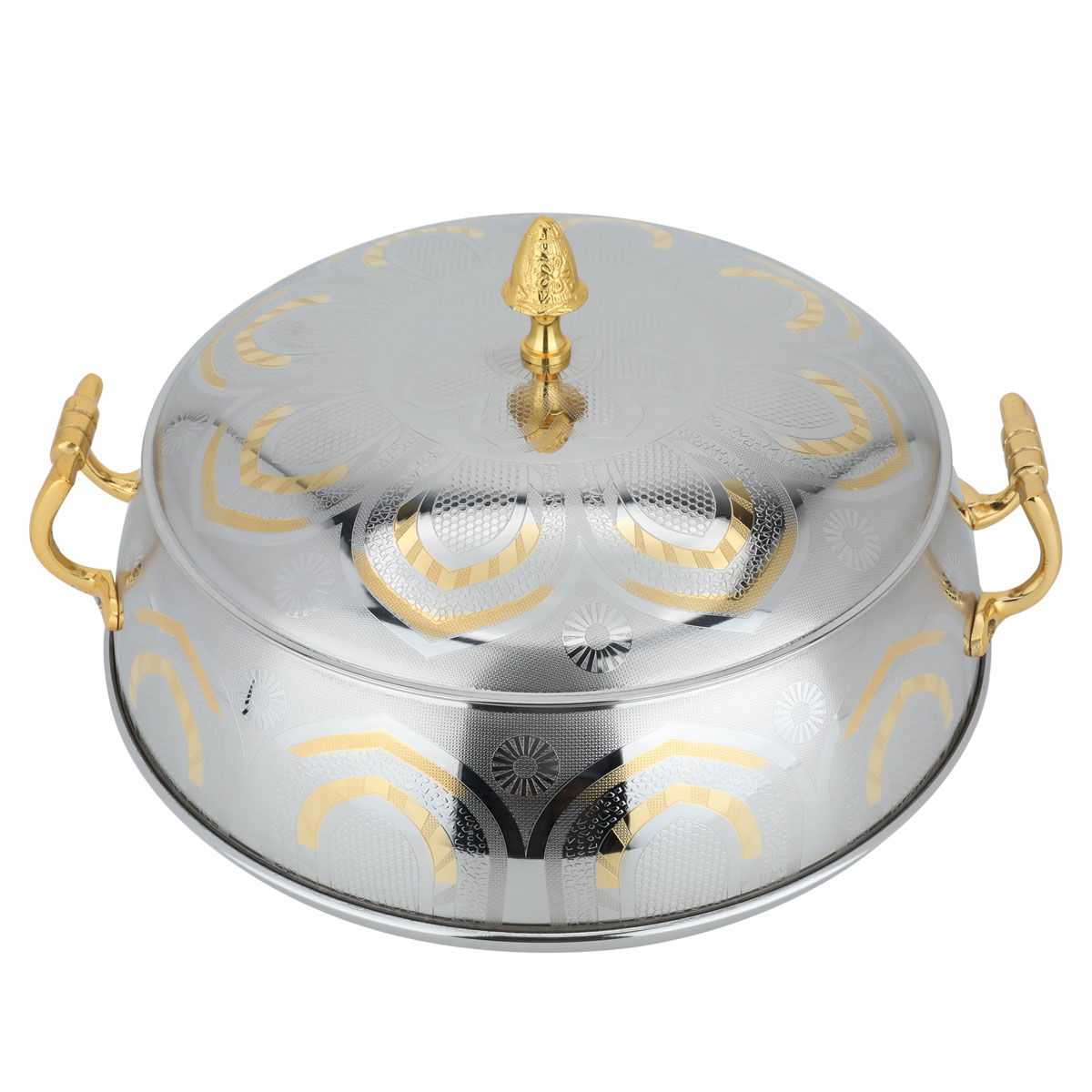 Al Saif Gallery Steel Maglite Food Container, 4000 ml - Silver product image 2