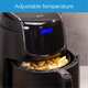 Midea Air Fryer, 1500 Watt, 4.76 Liter, Digital - Black product image 5