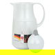 Rhinestone thermos, 1 liter, thermal glass inner container, plastic outer shell - white product image 2