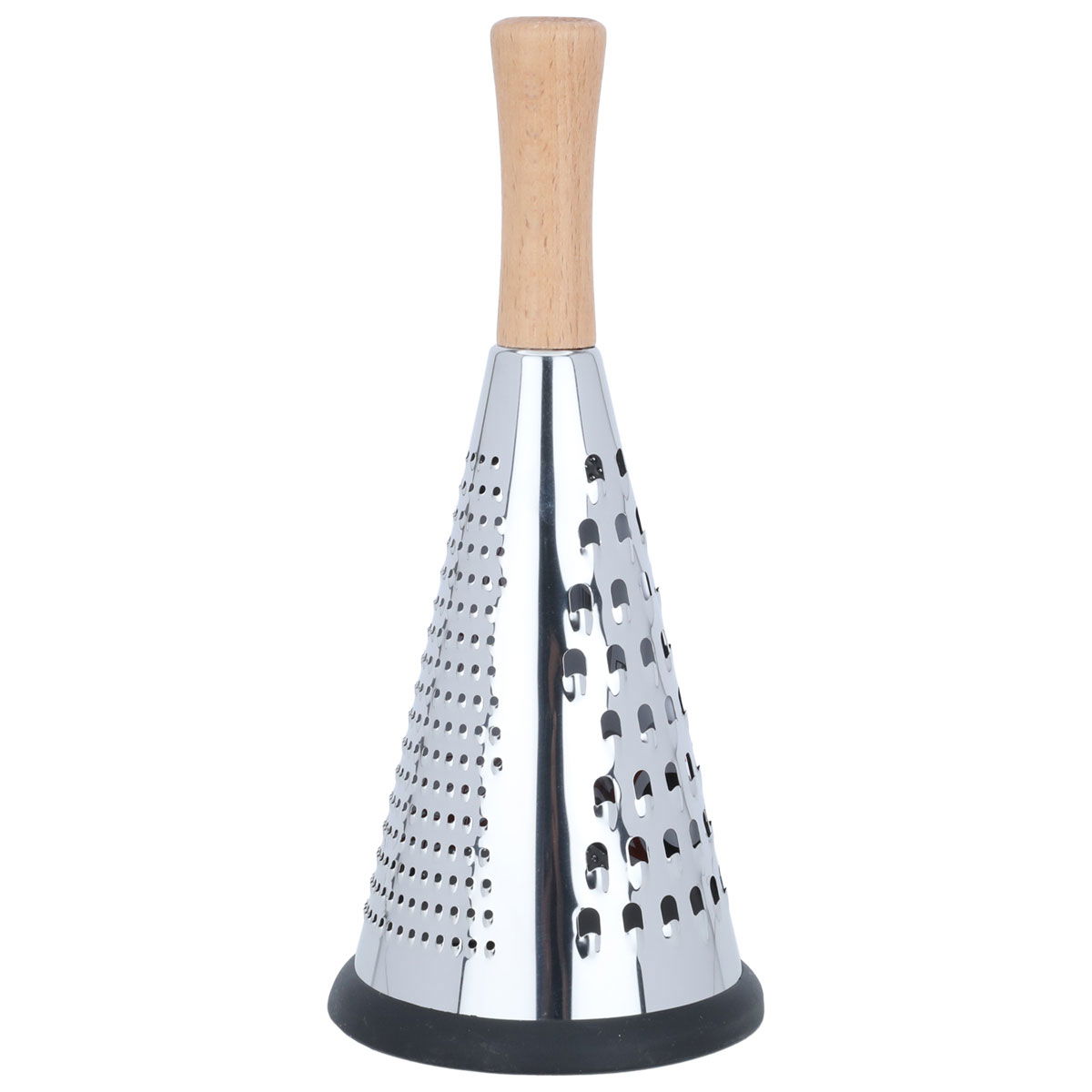 مبشرة استيل السيف غاليري، دائرية، بيد خشب، صغير - فضي product image 2