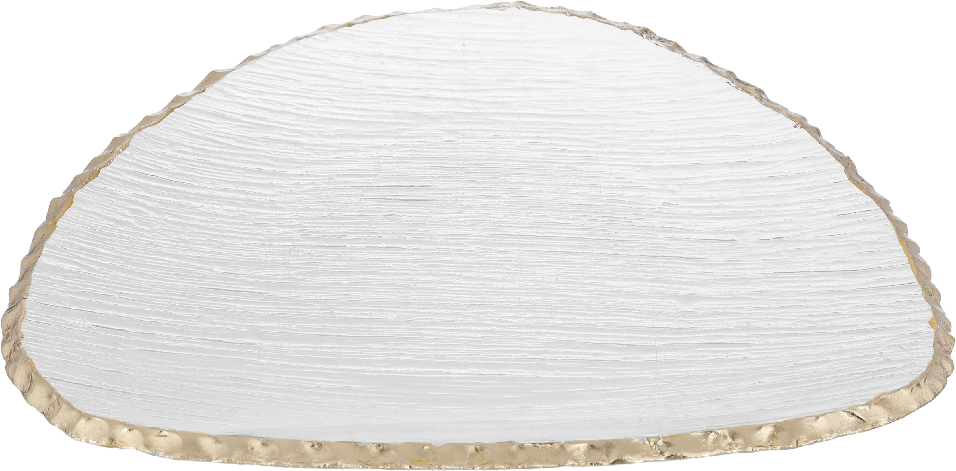 Al Saif Gallery glass sweet dish, 29x23.3x2 cm, triangle, large - clear product image