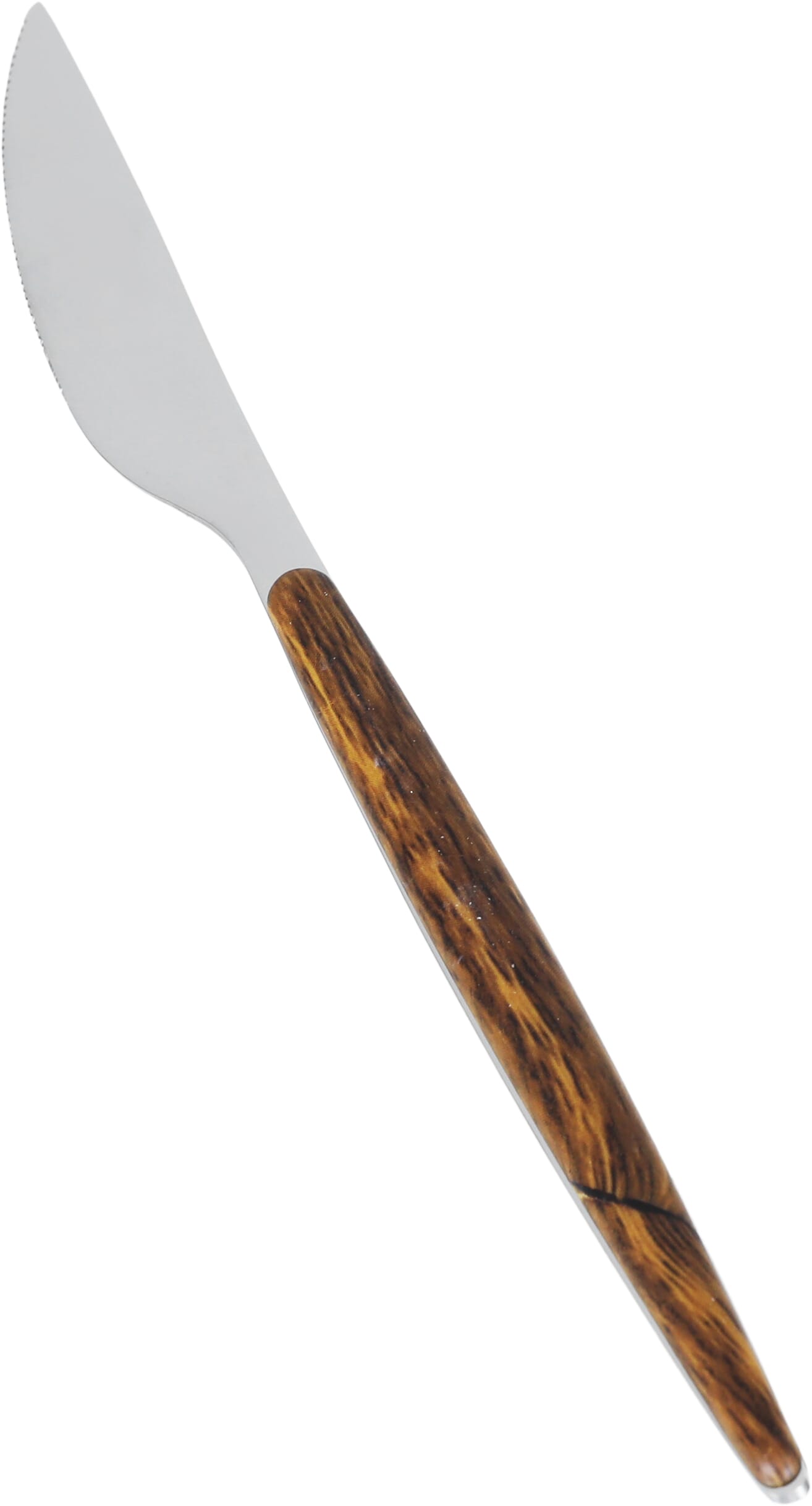 Al Saif Gallery steel spoon set, 21×2 / 21×2 / 21×4 / 15×3 / 15×2 cm, wooden handle, 30 pieces - silver product image 5