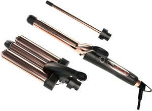 Cherry & Berry Curling Iron Set, 3 Pieces, CB-C03 - Black product image