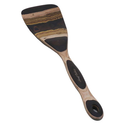 ملعقة تقليب طعام خشب السيف غاليري، 32×8 سم - بني product image 2