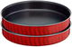 Tefal Al Saif Gallery oven trays set, two pieces - red product image 1
