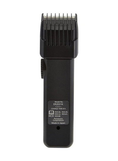 ماكينة تشذيب الشعر بانسونيك، 40 دقيقة استخدام، 12 مقاس، ER2031 - اسود product image 4