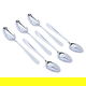 Sola Steel Al Saif Gallery Spoon Set, Plain, 6 Pieces - Silver product image 1