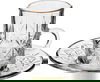 Alsaif Gallery Bialat Tea and Coffee Serving Set, 30 Pieces - Clear product image 4