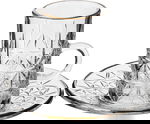 Alsaif Gallery Bialat Tea and Coffee Serving Set, 30 Pieces - Clear product image 4