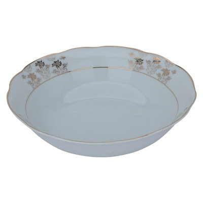 طقم سفرة بورسلان السيف غاليري، منقوش، 65 قطعة - أبيض product image 15