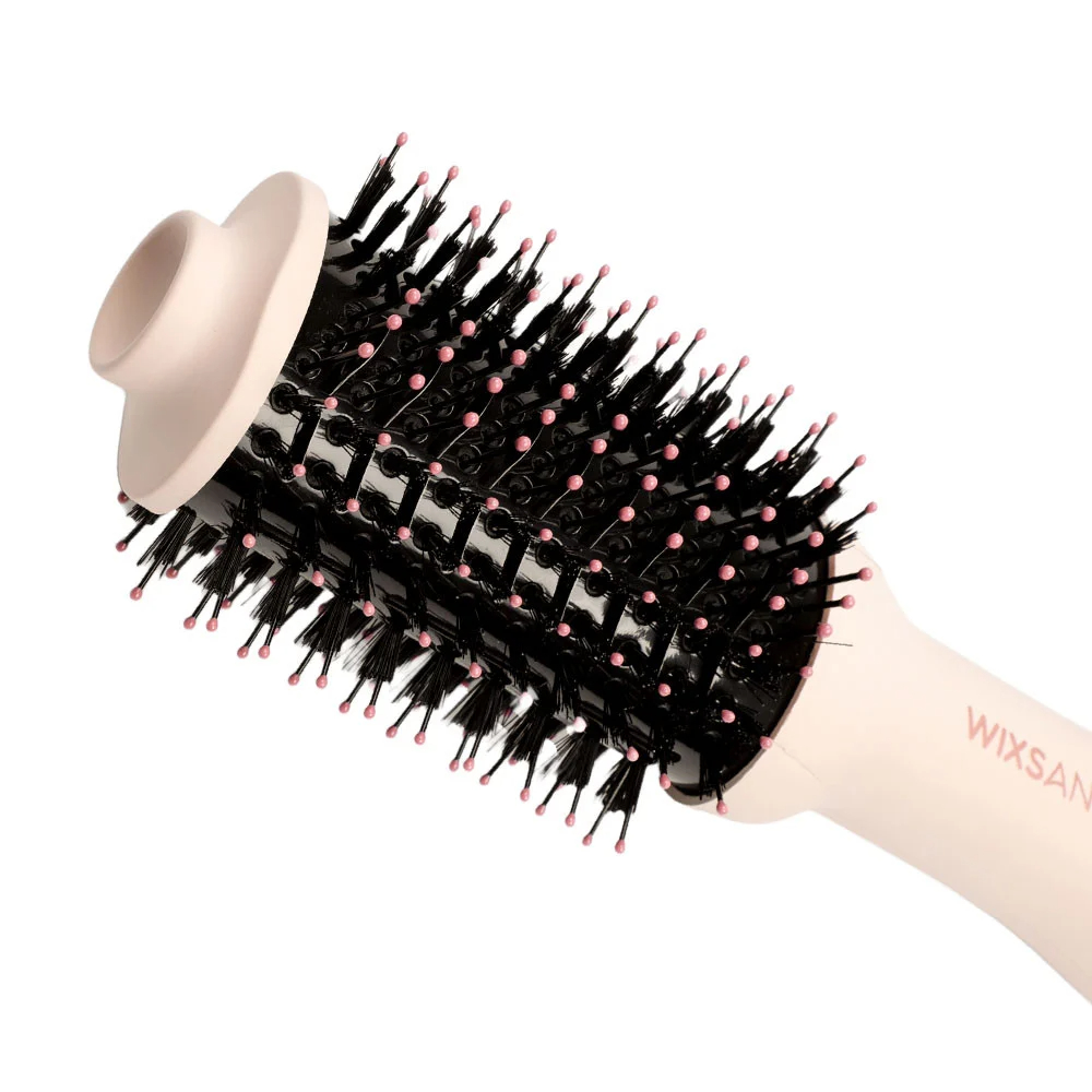 Wexana Hair Straightener Brush, 1000 Watts, 3 Temperature Settings - Beige product image 2