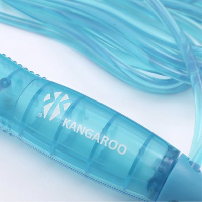 Kangaroo 11101749 jump rope with digital counter, 3 meters, LCD, 11101749, 360° rotating head - Light Blue product image 2