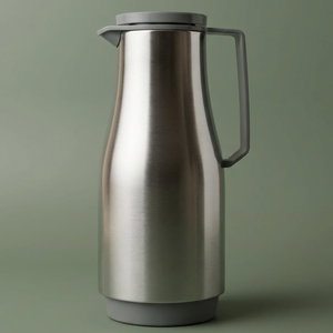 Helios thermos, 1.5 liters, glass inner container, plastic outer shell - silver grey product image