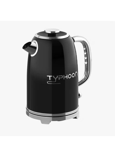 غلاية كهربائية تايفون، 2200 واط، 1.8 لتر، يد فضي، TY-01-001 B - اسود product image 2