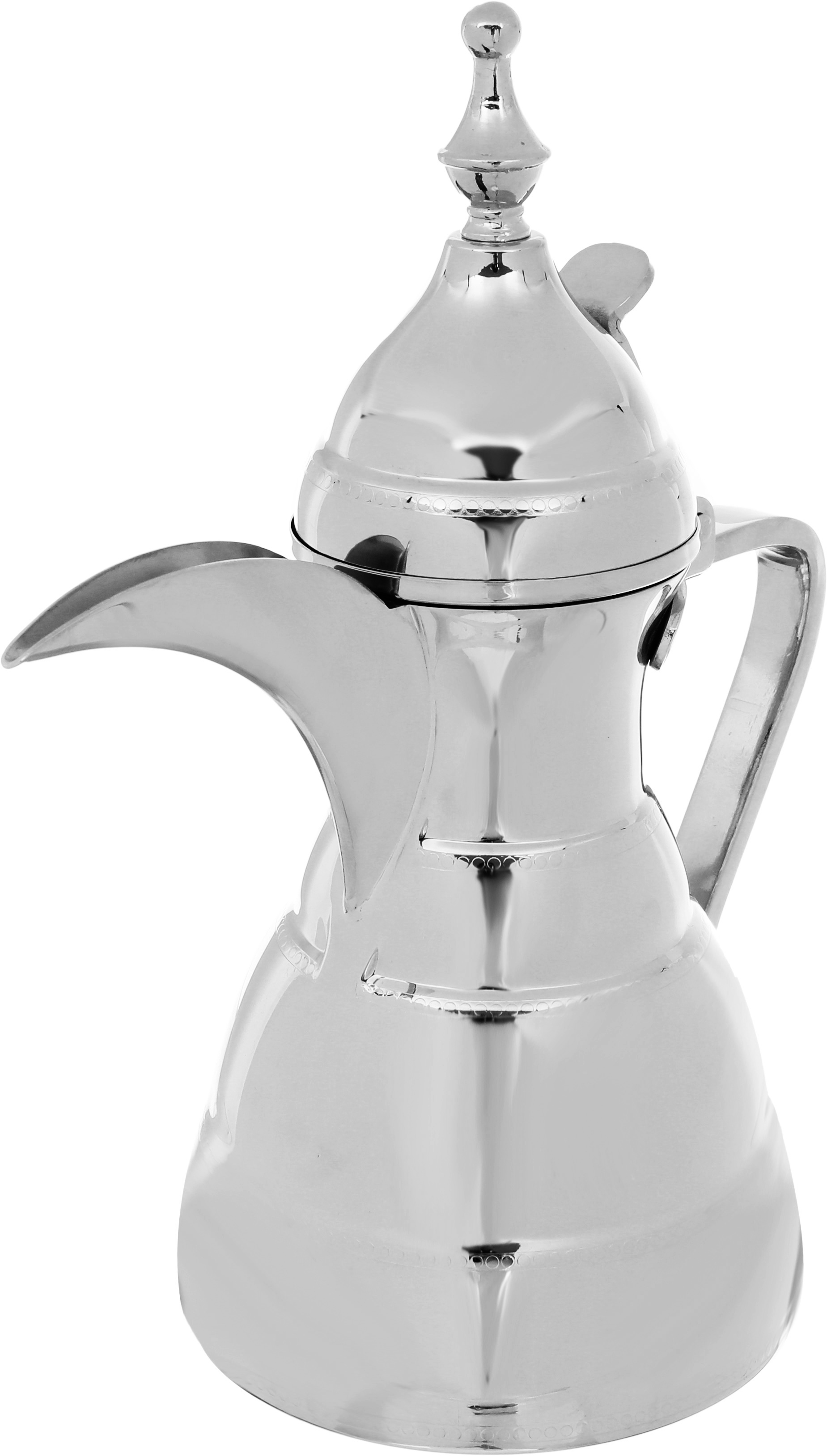 دلة الدرعية استيل السيف بلص، 0.7 لتر - فضي product image 3
