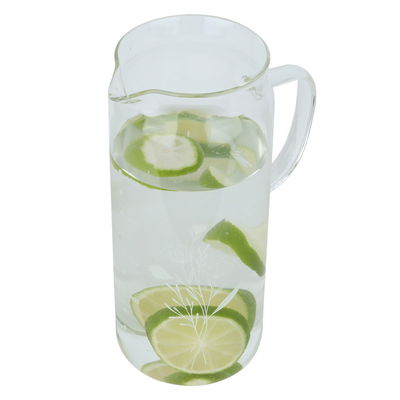 Al Saif Gallery Geek Glass, 1 Liter, Plastic Lid - Transparent product image 3
