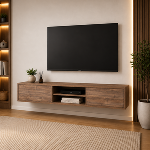 طاولة تلفزيون أوريانا، 30×160×30 سم، خشب MDF،  أدراج - بني خشبي product image