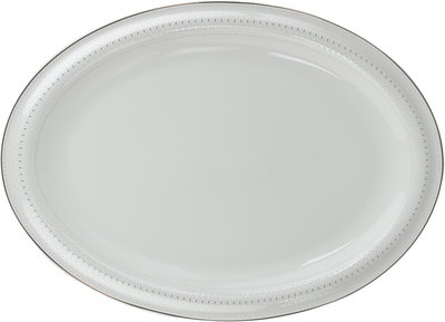 طقم تقديم سفرة بورسلان السيف غاليري، 166 قطعة - أبيض ذهبي product image 18