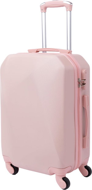 Limra ABS Airplane Cabin Bags, 20 Inch, 4 Wheels, 360 Degree Angle, LMA-1282 - Pink product image