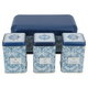 طقم علب استيل السيف غاليري، 4 قطع - أزرق product image 3