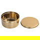 علبة استيل السيف غاليري، 13x13x7 سم - ذهبي product image 2