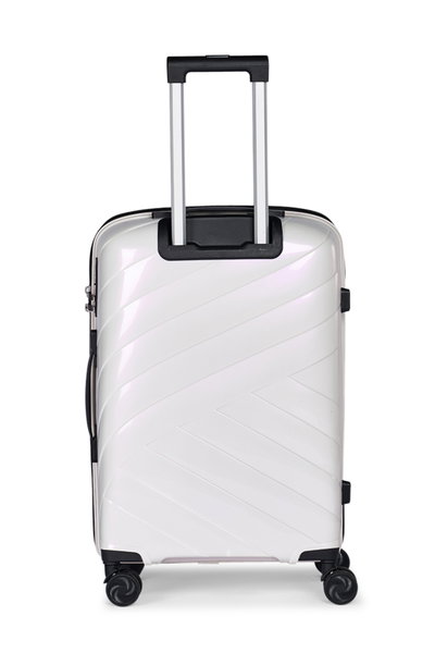 طقم شنط سفر بولي بروبيلين ليمرا، 3 مقاسات، 4 عجلات، LMA-1924 - ابيض product image 3