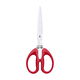 Alsaif Gallery steel scissors, 5 blades - red product image 1