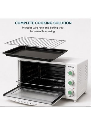 فرن كهربائي كومتيل، 1650 واط، 45 لتر، LX3675/22 - ابيض product image 2