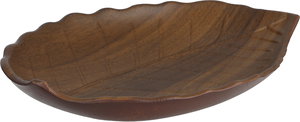 Al Saif Gallery Wooden Serving Dish, 24x18x3 cm - Wooden Brown product image