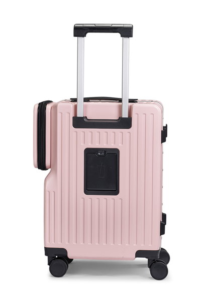 شنطة سفر بولي كربونات ليمرا، 20 بوصة، 4 عجلات، BT-55 - وردي product image 3