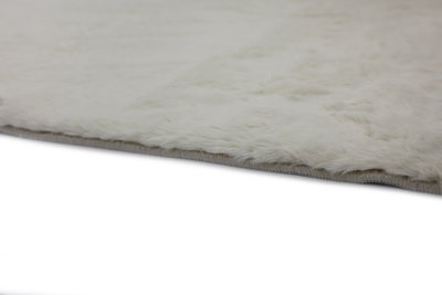 سجاده مارشميلو شكل مستطيل، 2×2.90 سم، صنع آلياً - ابيض product image 4
