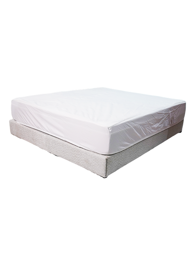 واقي مراتب بوليستر باك كومفورت، 200×200 سم - أبيض product image 2