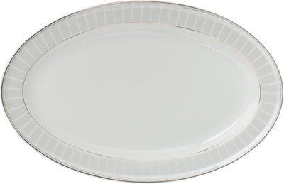 طقم سفرة بورسلان السيف غاليري، 86 قطعة، رسومات خطية - أبيض ذهبي product image 11