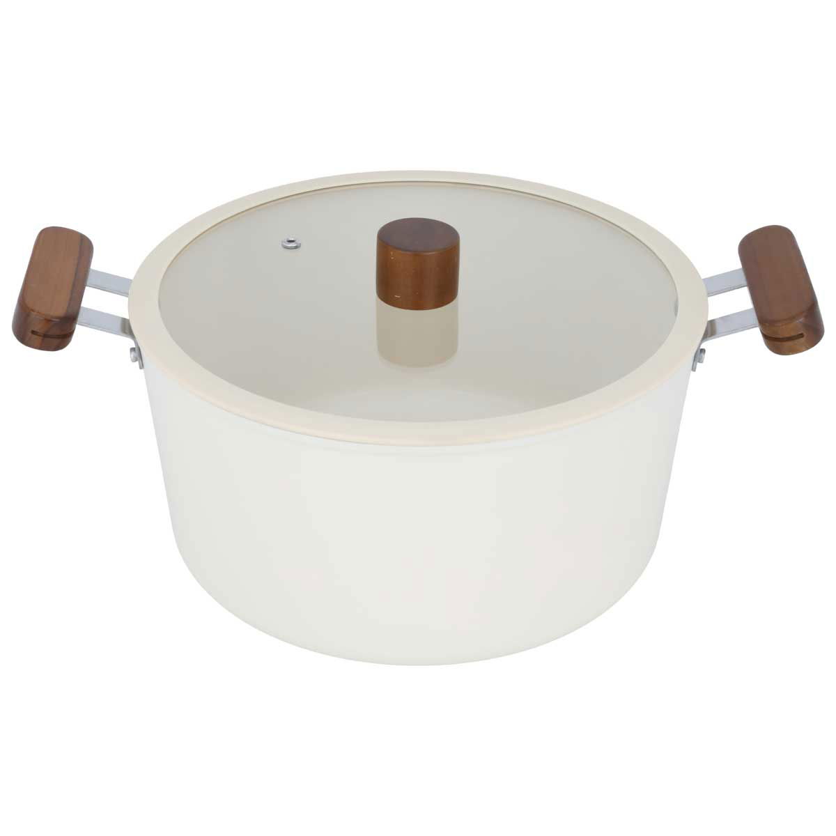 Al Saif Gallery Steel Pot (Tornado), 26 cm - Beige product image 2