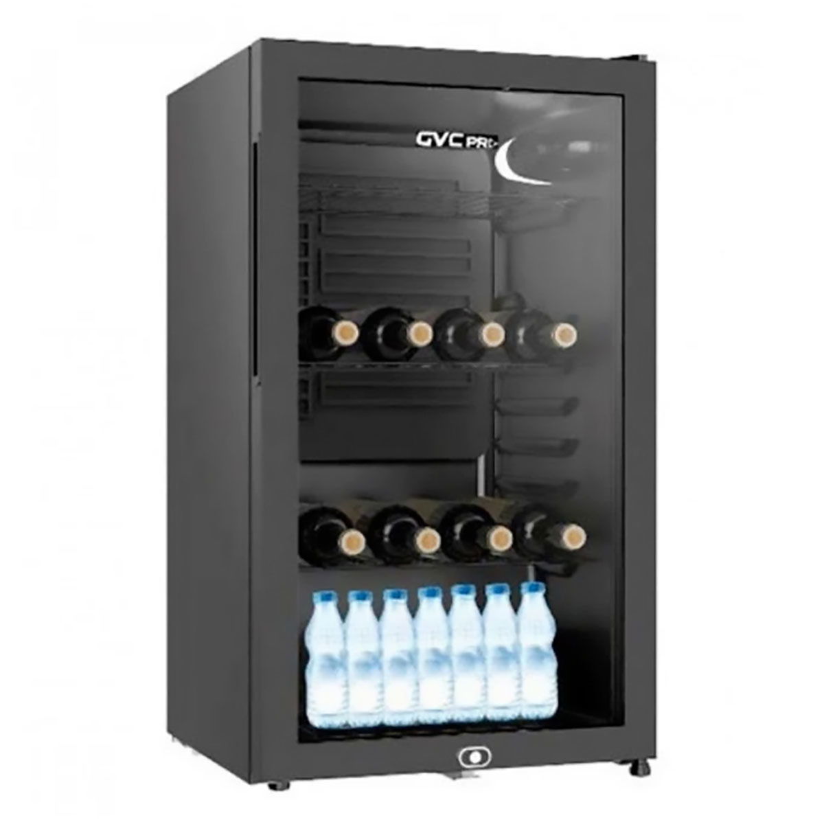 ثلاجة نوفروست جي في سي، برو صغيرة، 90 لتر، 3 قدم، GVRG-155 - اسود product image 3