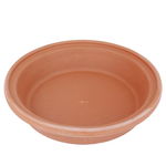 Elizi Flat Pottery Casserole with Lid, 29 x 29 x 6.8 cm, Medium - Brown product image 2