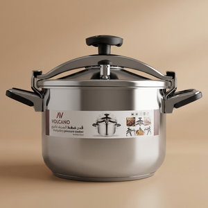 قدر ضغط استيل السيف غاليري فولكانو، 7 لتر - فضي product image