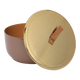 حافظة طعام استيل العين الاندلسية، 14x14x8 سم - وردي product image 3