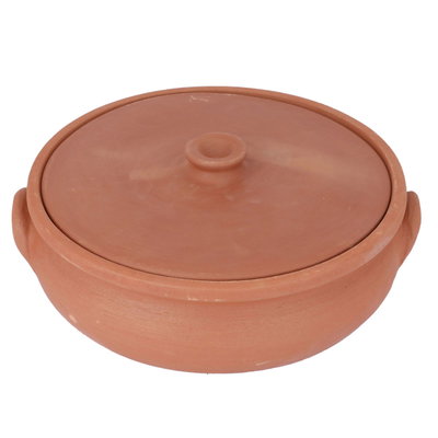 صينية فخار السيف غاليري، 30x30x10 سم - بني product image 2