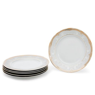 طقم سفرة بورسلان السيف غاليري، 65 قطعة - أبيض product image 9