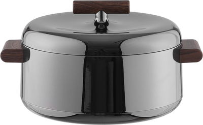 طقم حافظة طعام بلاستيك السيف غاليري، خامة داخلية ستاينلس استيل، 3 قطع، دائري - أسود لامع product image 2